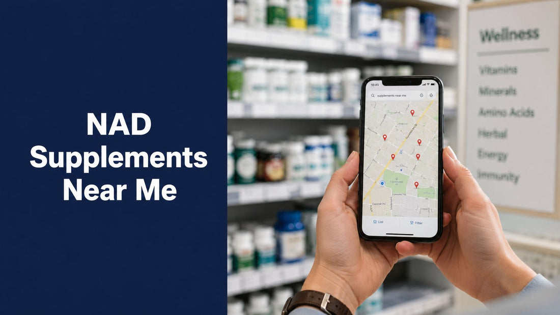 NAD Supplements Near Me: Reputable Options 2026